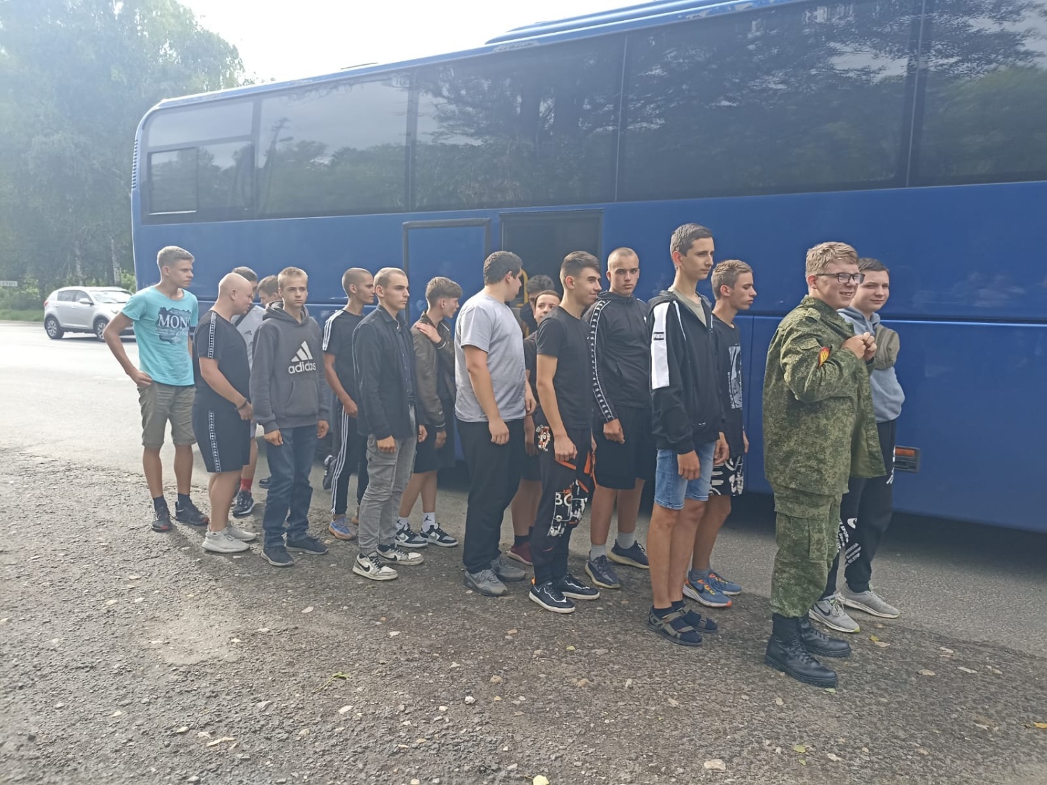 В Пензу на сборы «Гвардеец» прибыла команда Донецкой Народной Республики