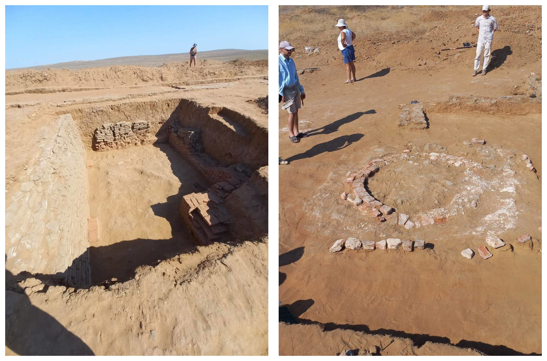 Пензенские археологи гадают о назначении сооружений, раскопанных в Астраханской области