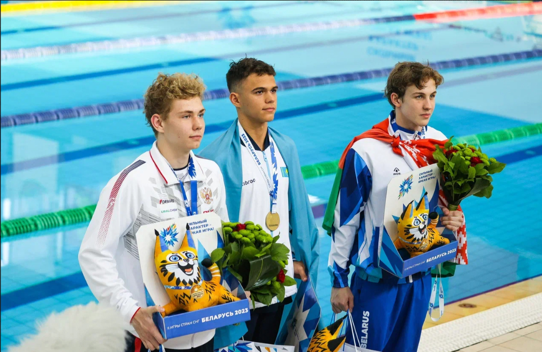 Пловцы из Пензы и Заречного завоевали пять медалей II Игр стран СНГ