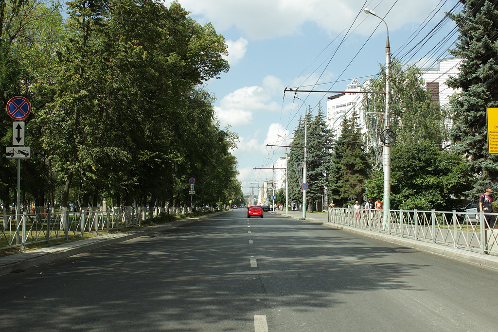 В Пензе завершили ремонт улицы Пушкина по нацпроекту БКД