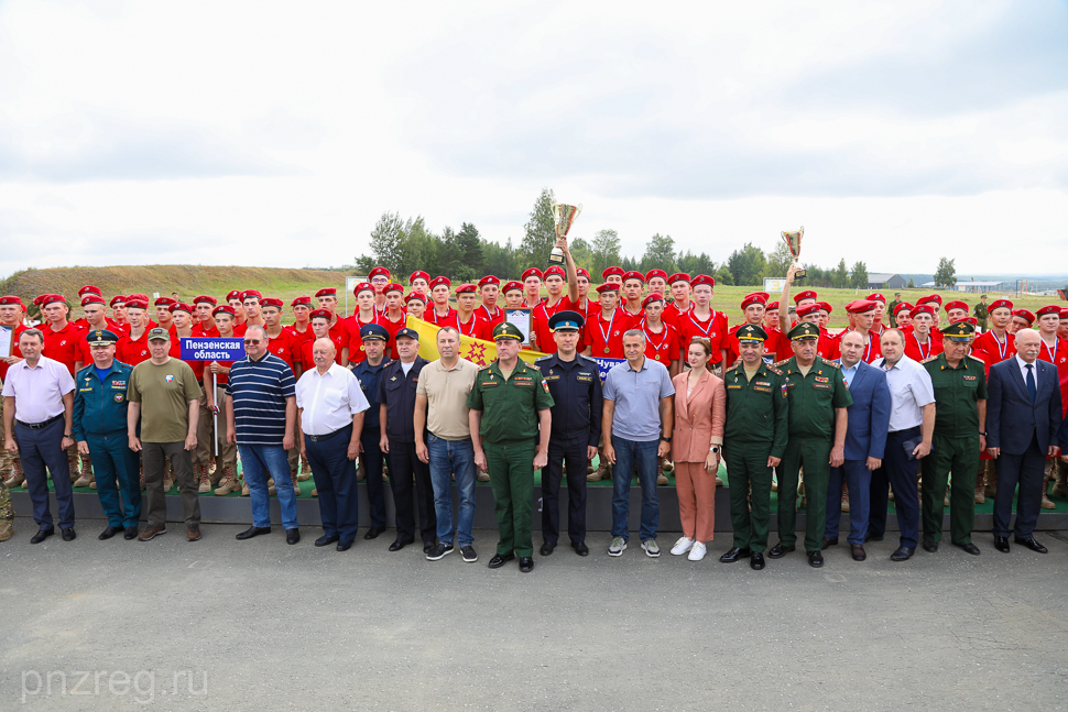 В Пензенской области завершились военно-патриотические сборы «Гвардеец»
