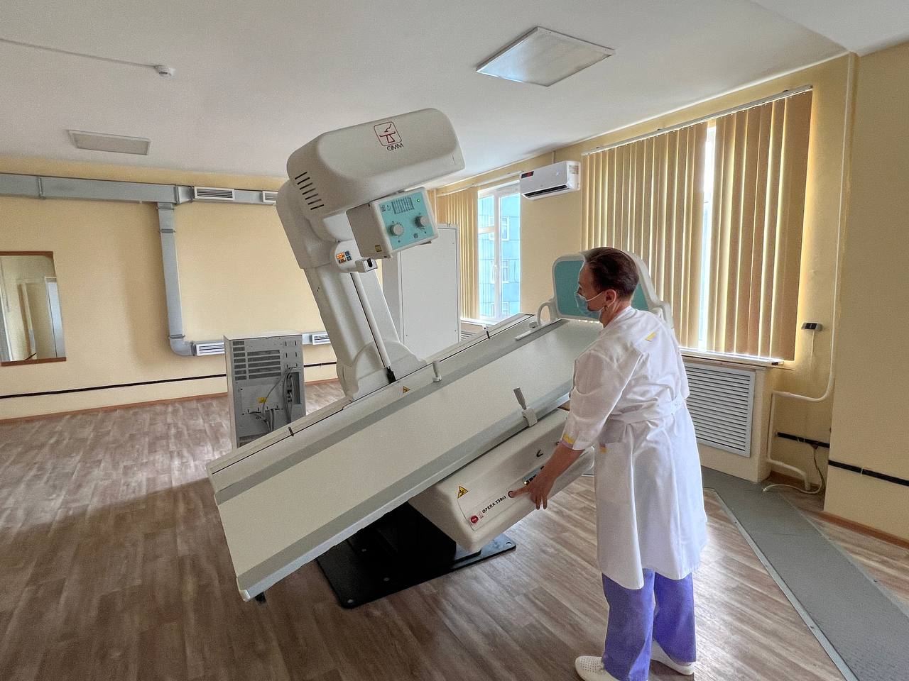 Онкодиспансер в Пензе получил отечественный рентгенодиагностический цифровой комплекс