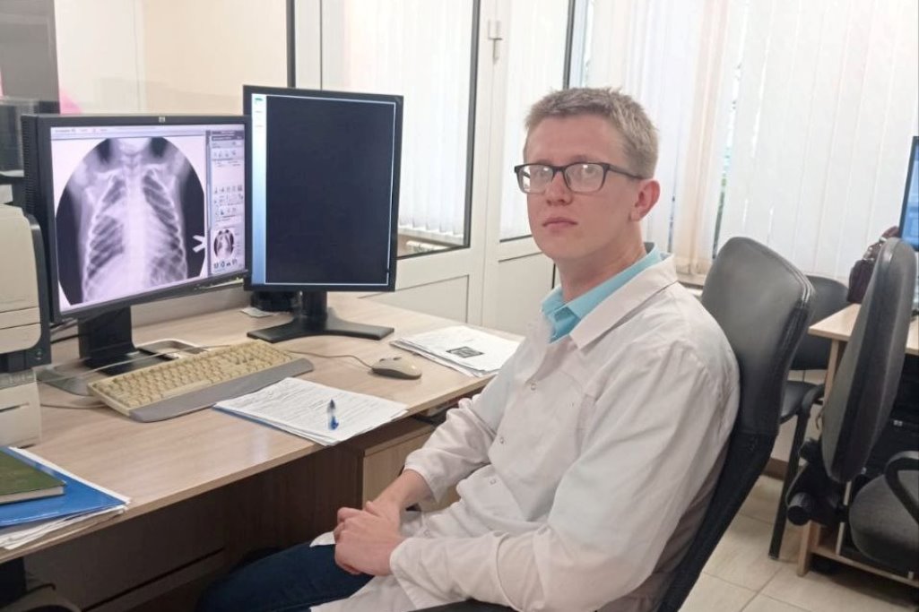 Детская больница в Кузнецке приняла на работу молодого рентгенолога