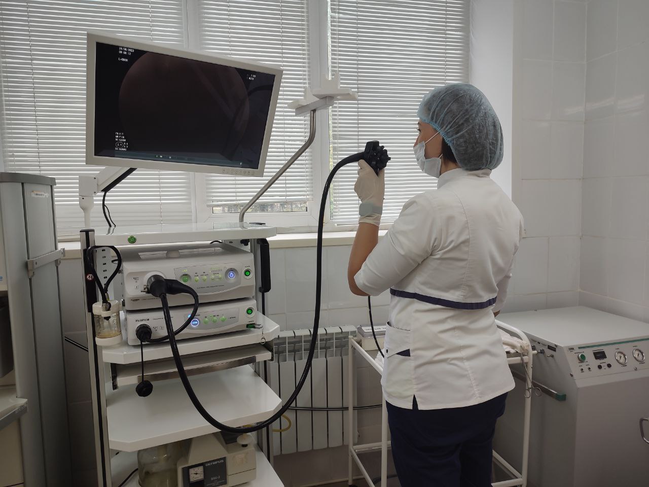 Детская больница в Кузнецке получила новый эндоскоп