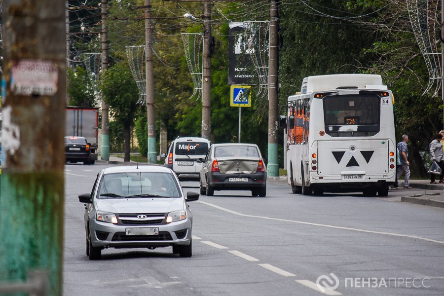 В Пензе маршрутки № 93 заменят на автобусы большого класса