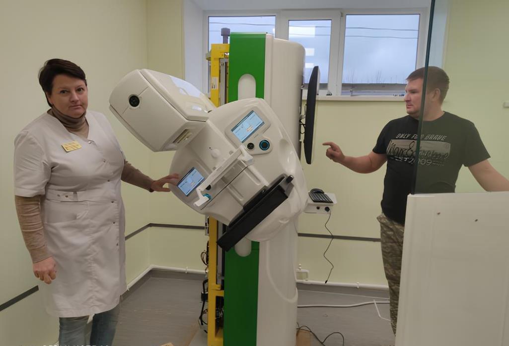 В Белинский район доставили новую цифровую маммографическую рентгеновскую систему