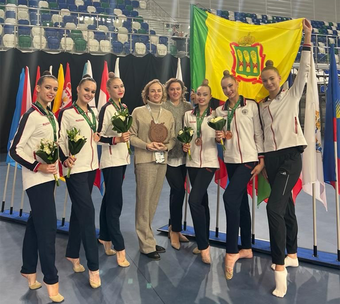 Сборная Пензенской области завоевала бронзу Кубка России по художественной гимнастике
