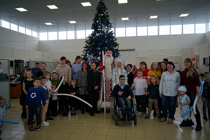 Ольга Чистякова организовала благотворительную елку