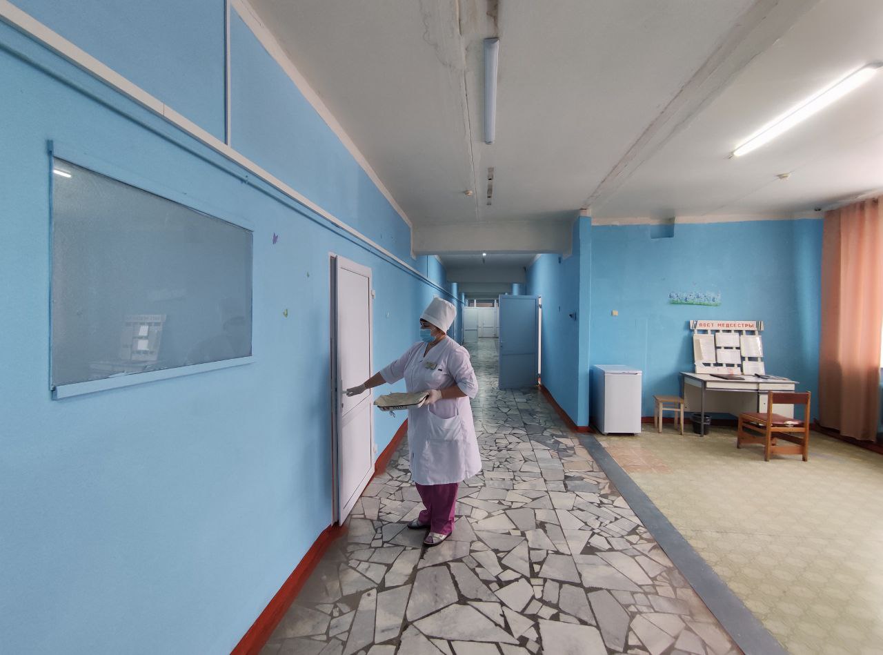 В Лопатинской участковой больнице отремонтировали педиатрическое отделение