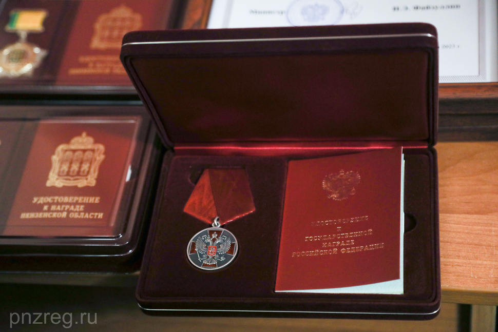 В Пензе вручили государственные награды в честь Дня защитника Отечества