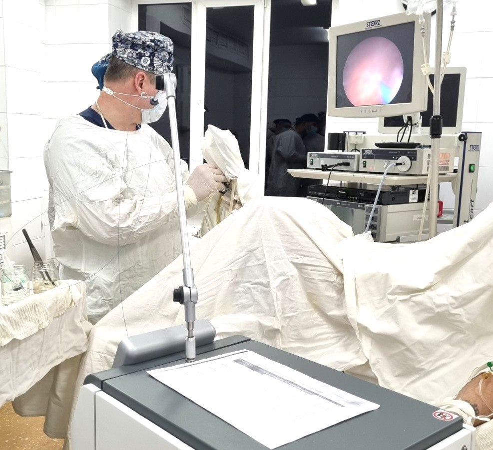 Больница № 6 в Пензе апробирует лазер для дробления камней мочевыводящих путей