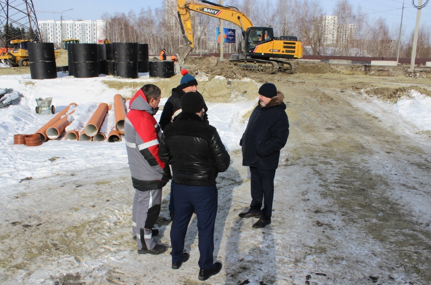 На ГПЗ-24 в Пензе проверили ход строительства транспортного «кольца»