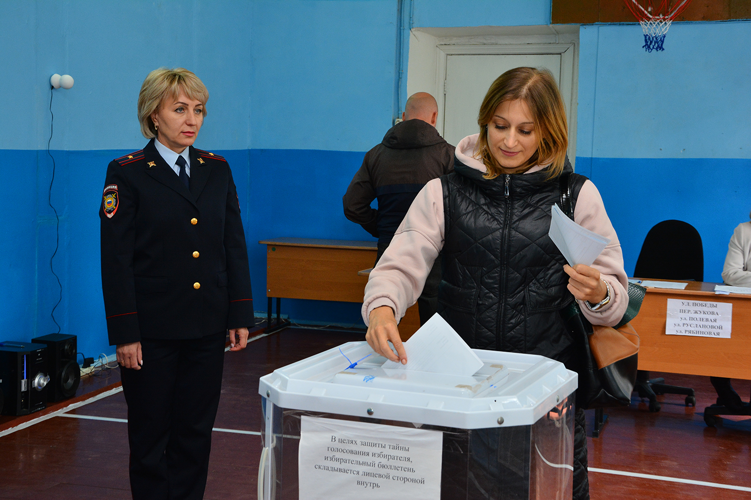 Пензенские полицейские и общественники готовятся обеспечивать безопасность на выборах