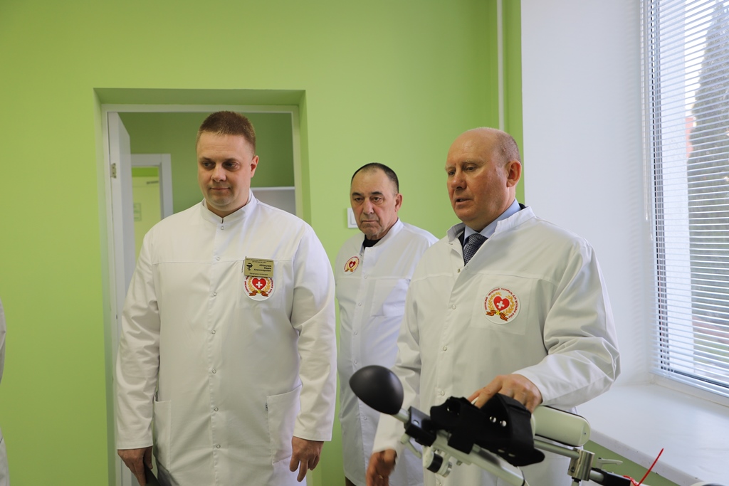 Глава пензенского минздрава проверил госпиталь для ветеранов войн после ремонта