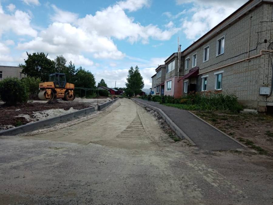 Село Махалино Кузнецкого района продолжают благоустраивать по госпрограмме