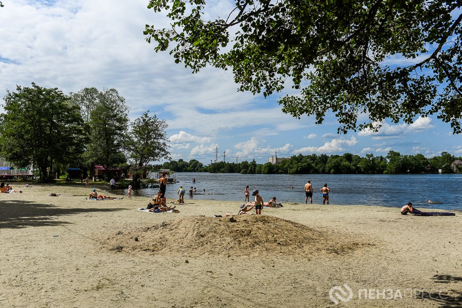 В Пензе для купания оборудованы три пляжа