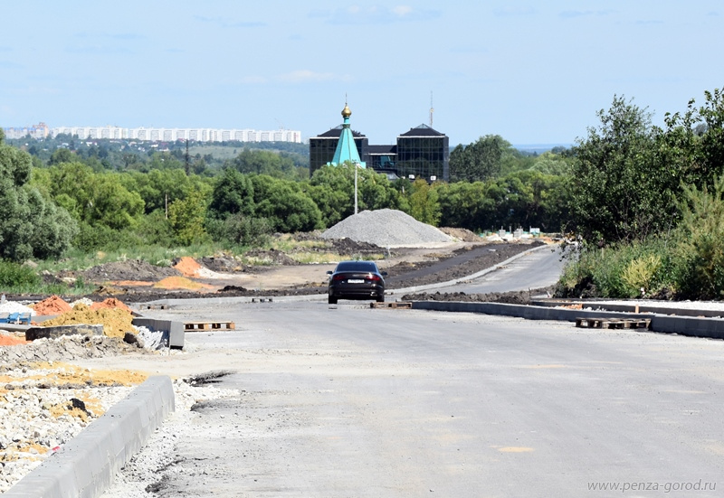 Дорога между пензенской Зарей и трассой М-5 готова на 70%