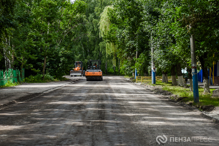 В Пензе по нацпроекту БКД асфальтируют сразу 54 дороги