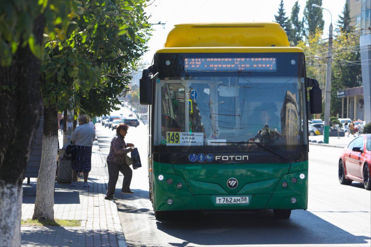 На маршрут № 149 до пензенского Города Спутника вышли 13 новых автобусов