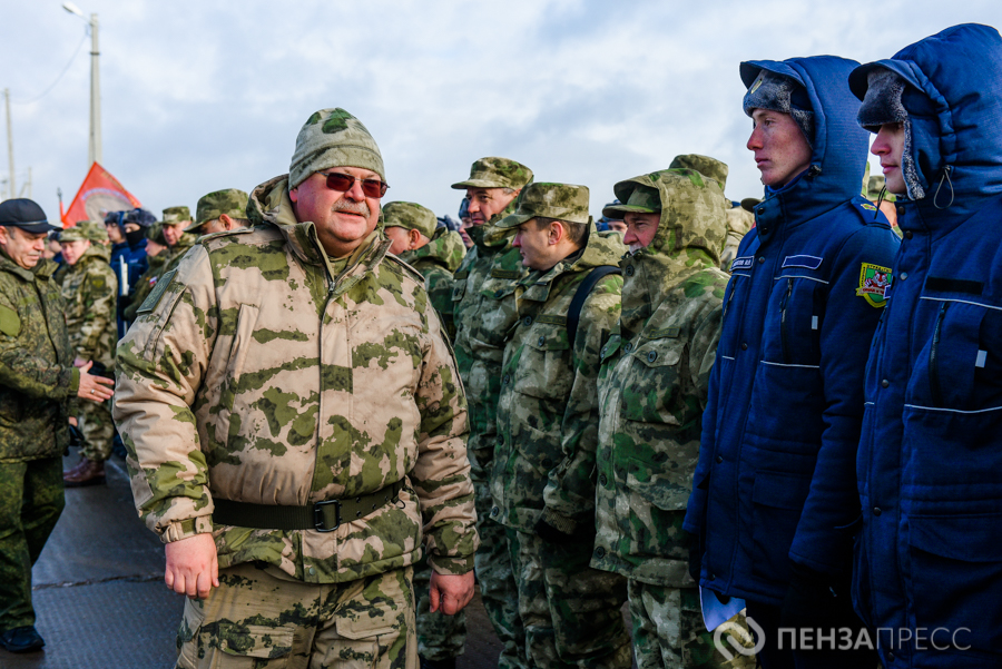 В Пензенской области прошел смотр подразделений территориальной самообороны