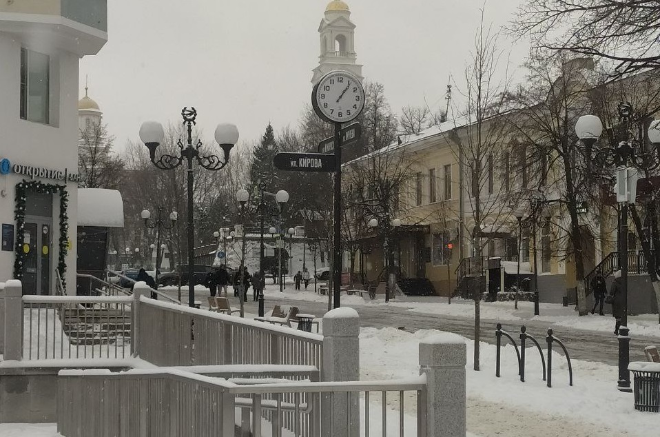 В Пензе организована проверка по факту падения наледи на женщину