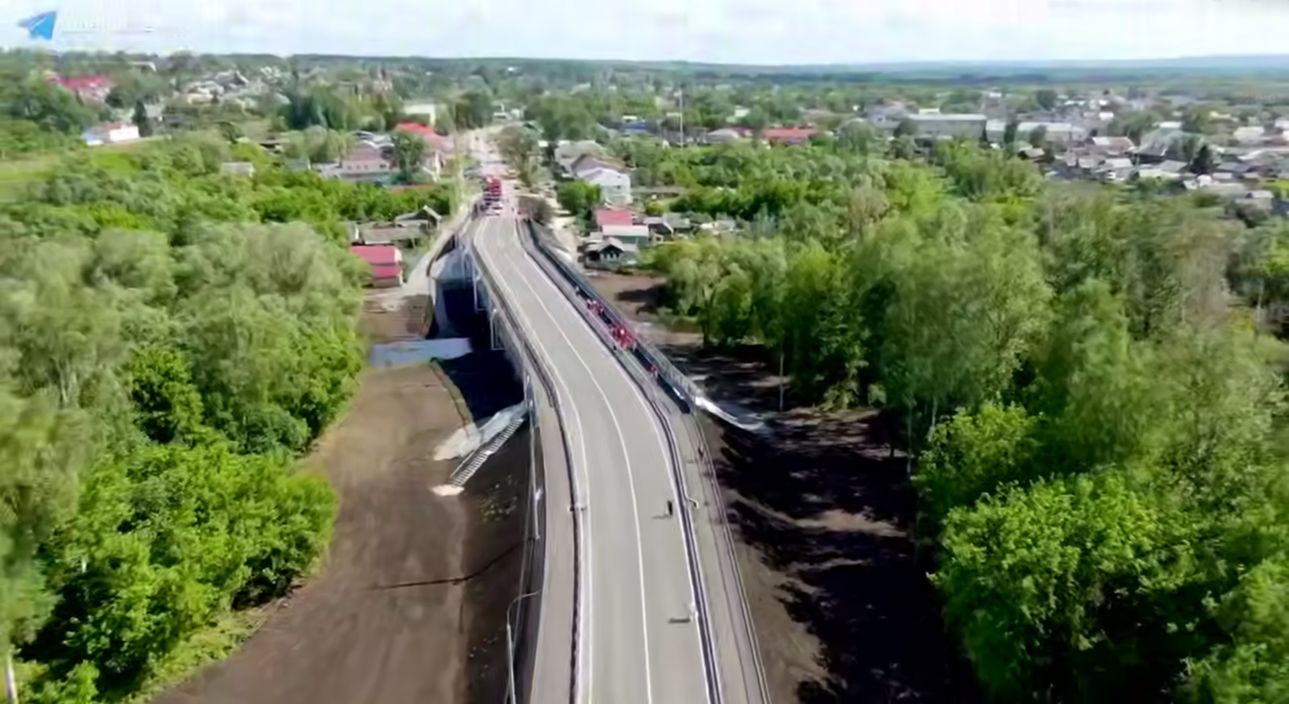 Мост через реку Шукшу в Лунино открыт после реконструкции