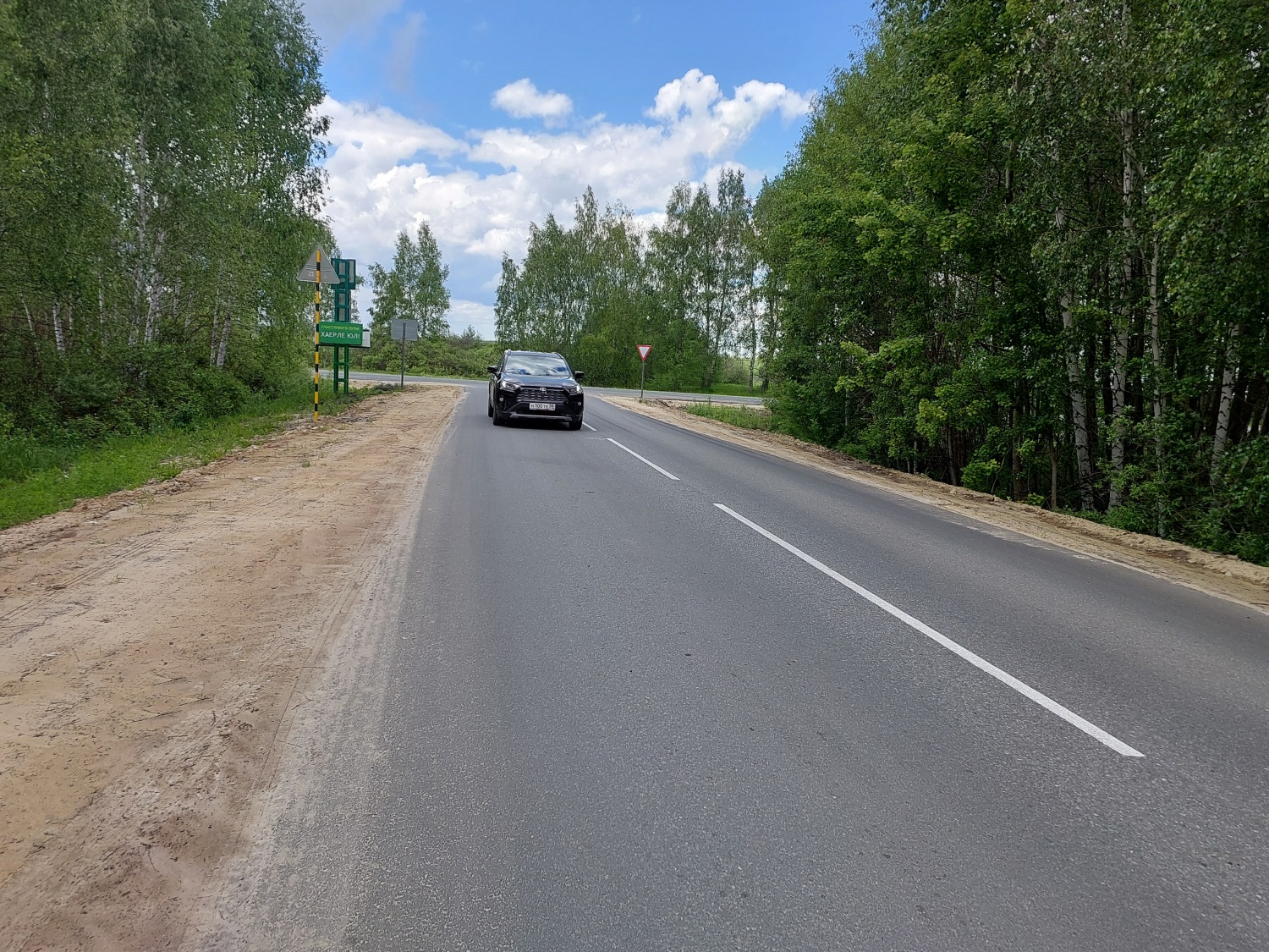 В Лопатинском районе по нацпроекту отремонтировали 15 км дороги