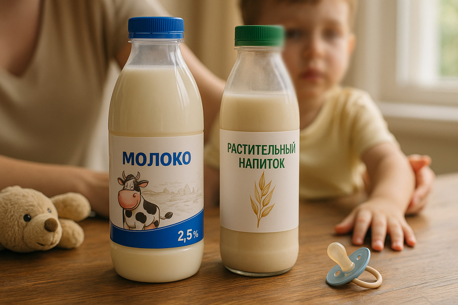 Что полезнее для ребенка: молоко или растительные напитки?