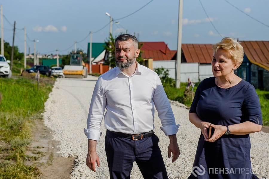 Антон Шаронов оценил обновление дорог в Мокшане