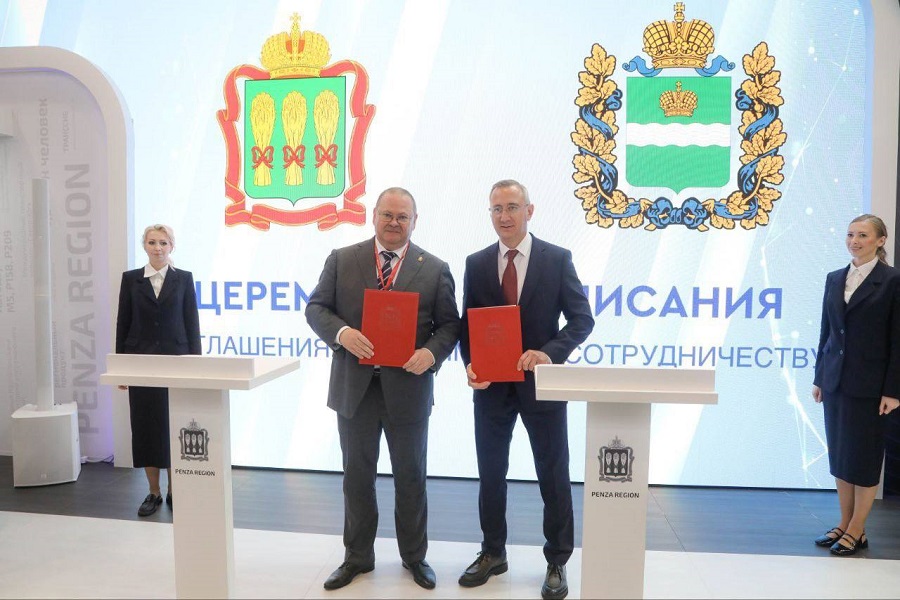 Пензенская и Калужская области подписали соглашение о создании кластера беспилотных авиационных систем