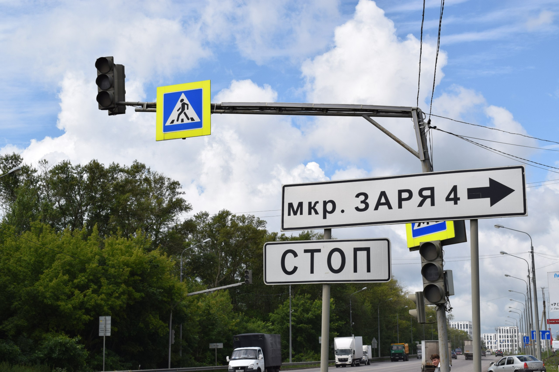 Пензенских водителей предупредили об изменении схемы движения на выезде из Зари