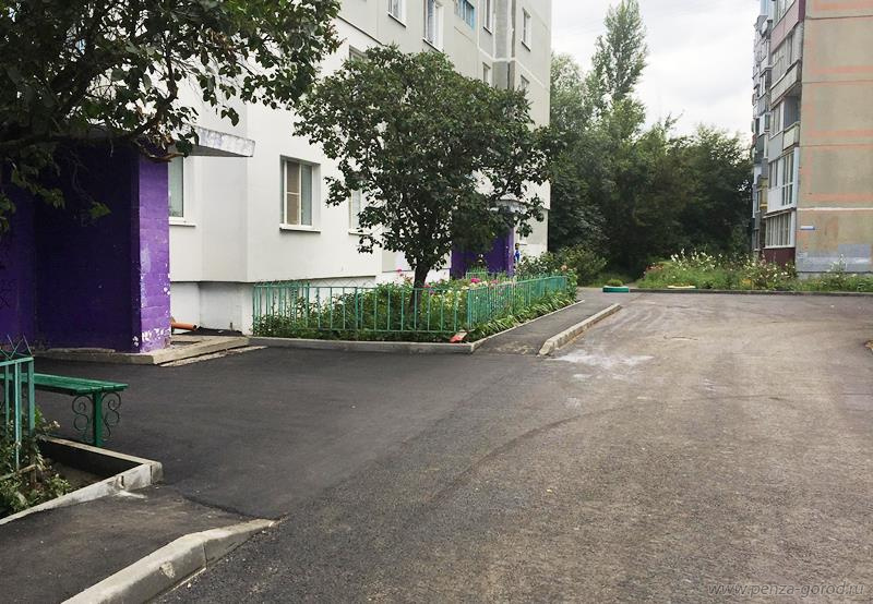 Где 16 июля ведутся работы по программе «Мой двор» в Пензе?