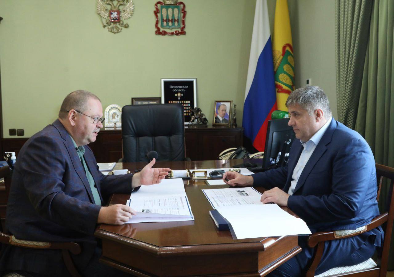 Пензу посетил глава Росавтодора Роман Новиков