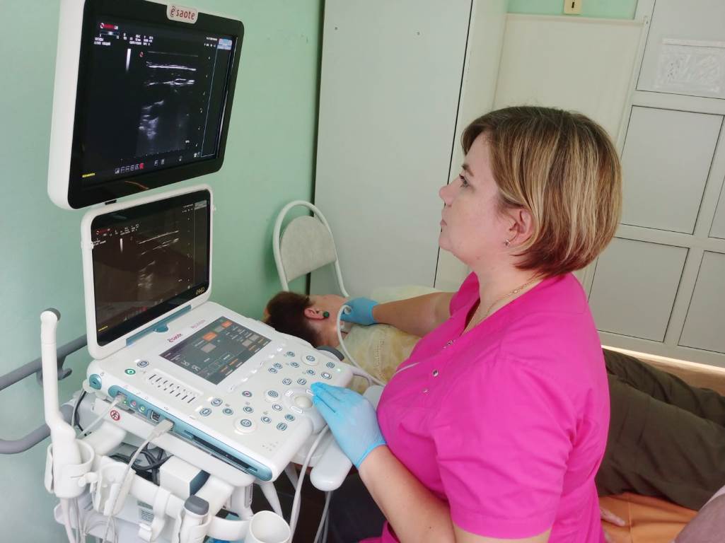 Жителям Иссинского района стало доступно дуплексное сканирование сосудов головы и шеи