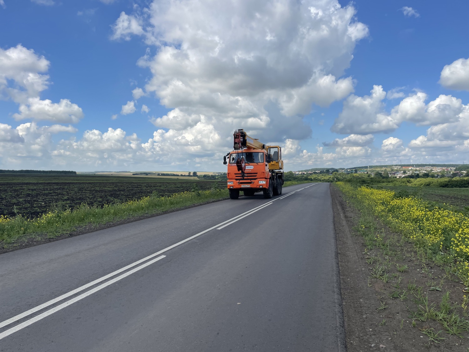 В Пензенском районе отремонтировали трехкилометровый участок дороги