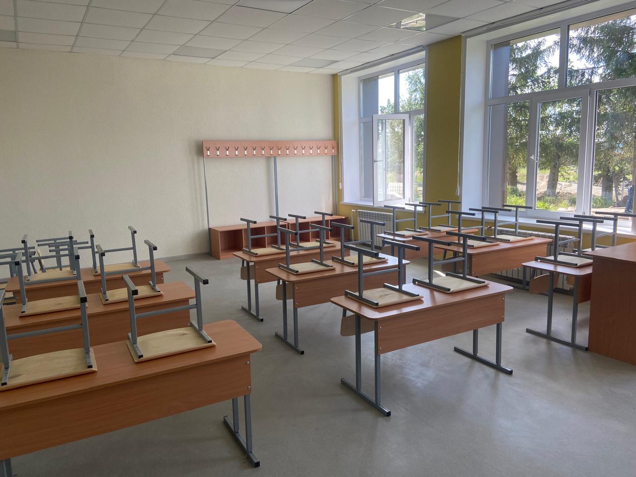 В селе Норовка завершается капитальный ремонт средней школы