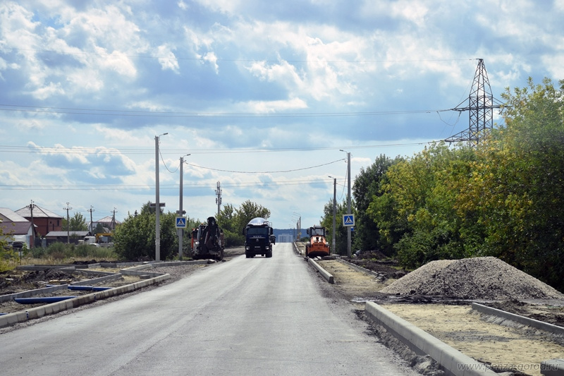 На улице Новоселов в Пензе открыли обе полосы проезжей части