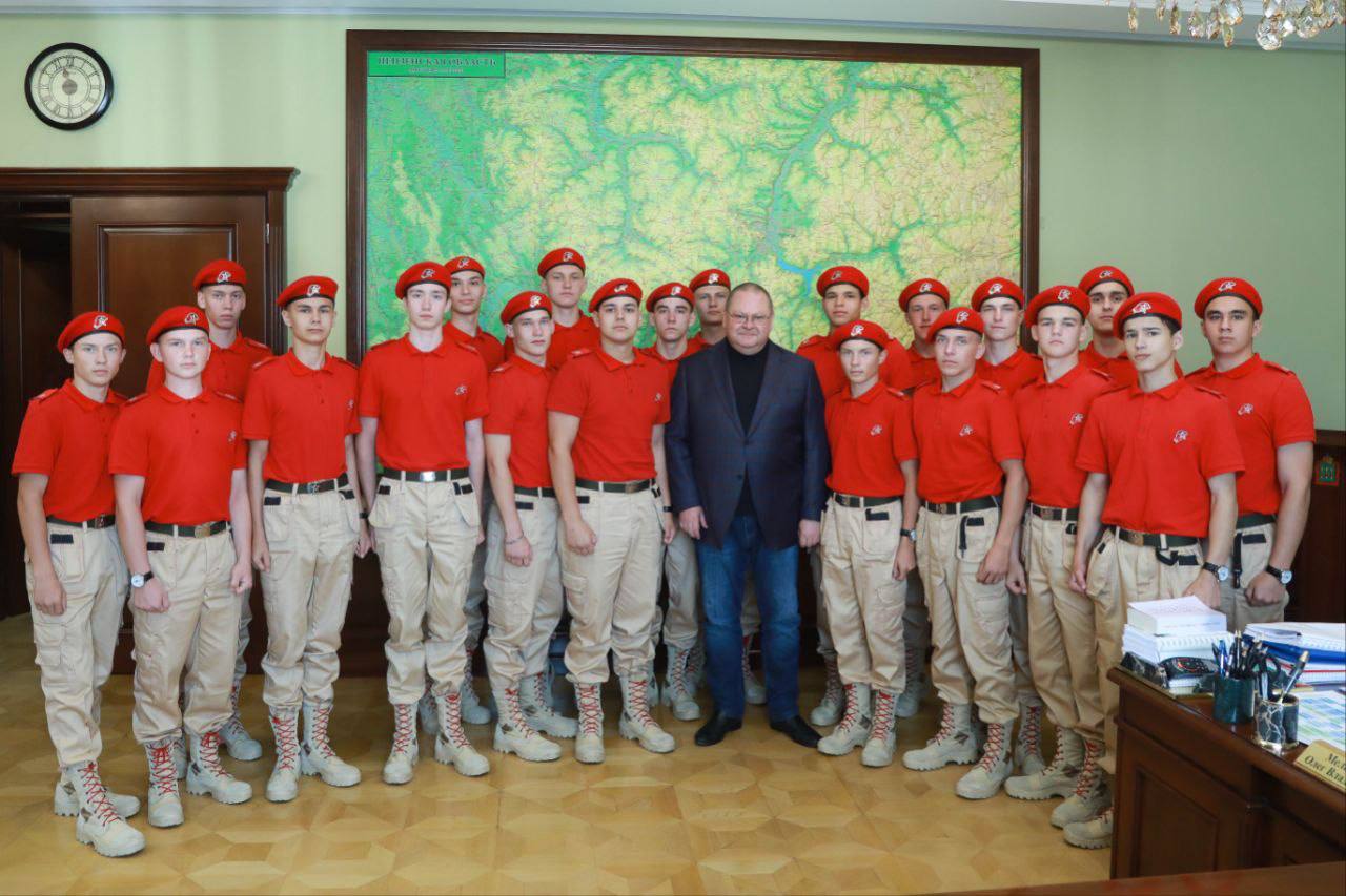 В Пензе наградили участников сборов «Гвардеец» и их наставников