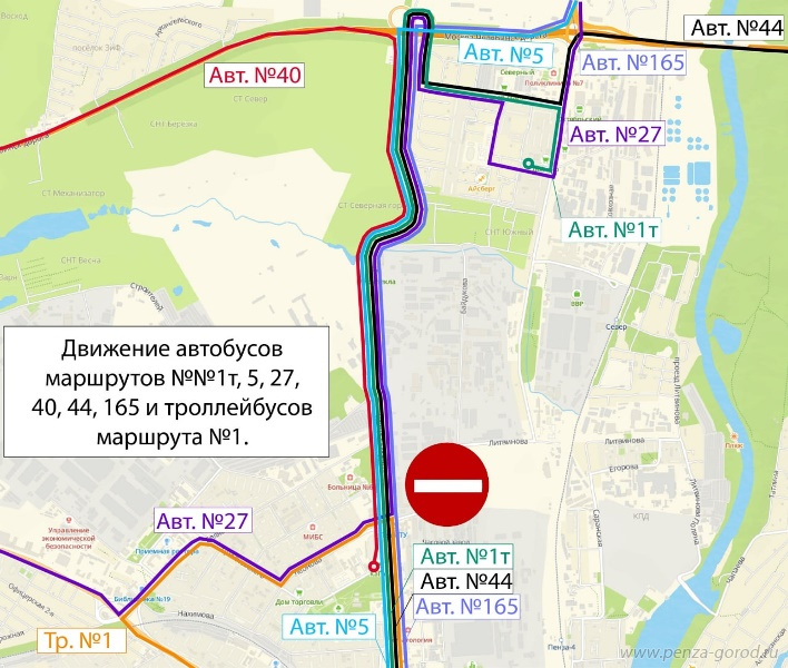 В Пензе изменится схема семи маршрутов общественного транспорта