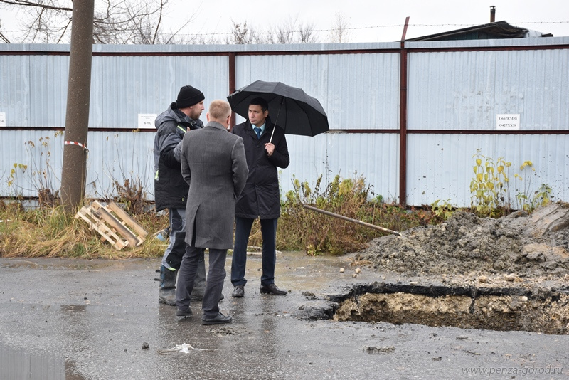 В пензенском микрорайоне Совхоз Победа завершается капремонт водопровода