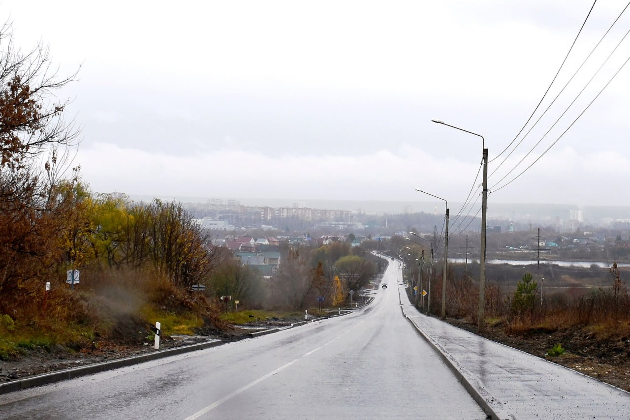 На улице Новоселов в пензенской Заре завершен основной ремонт дороги