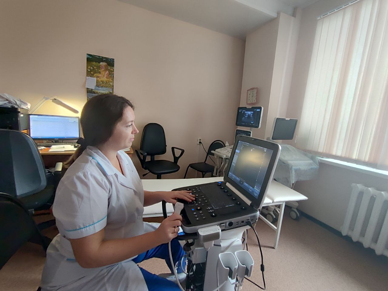 Детская поликлиника в Пензе получила мобильную систему ультразвуковой визуализации