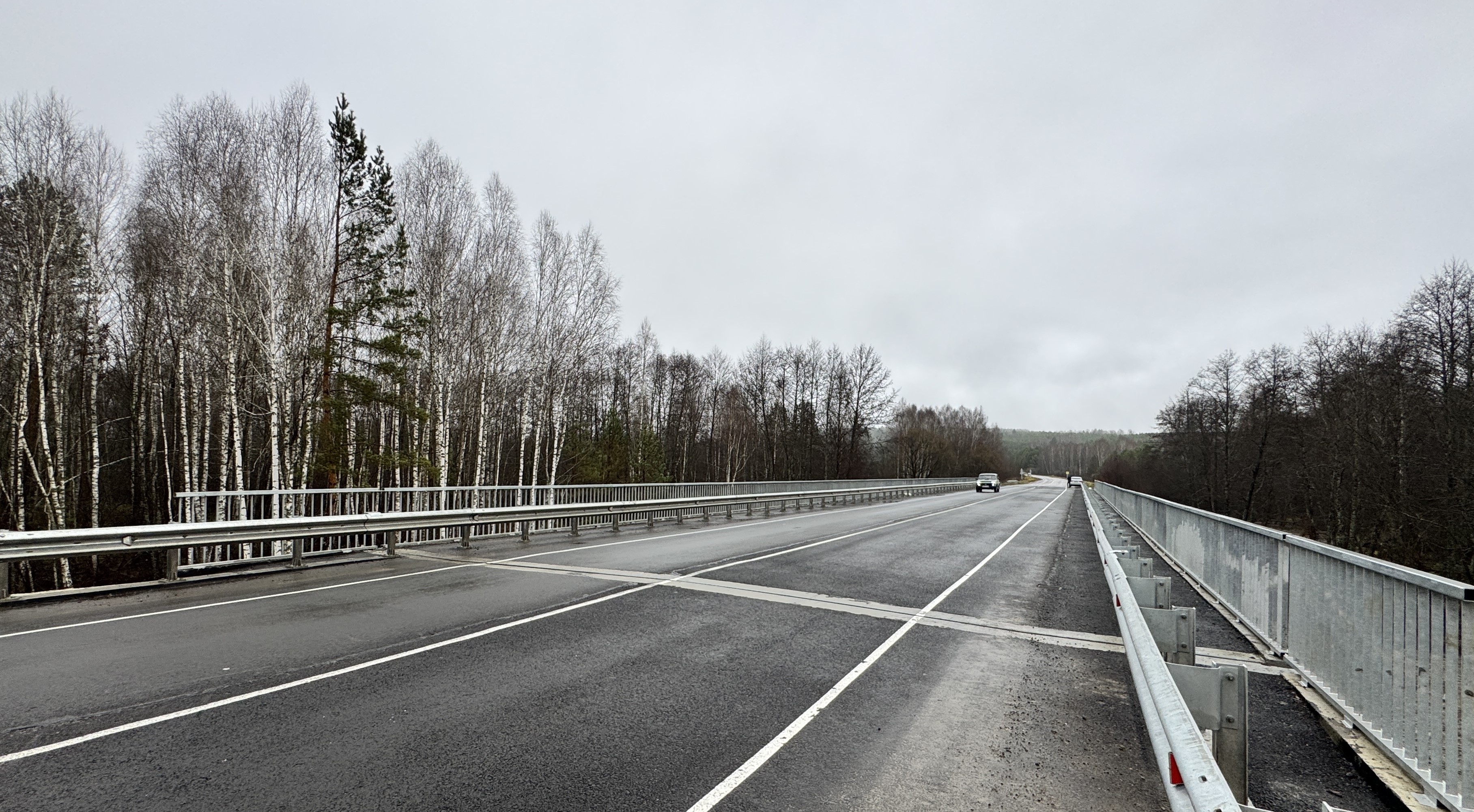 В Никольском районе отремонтировали мост через реку Айву