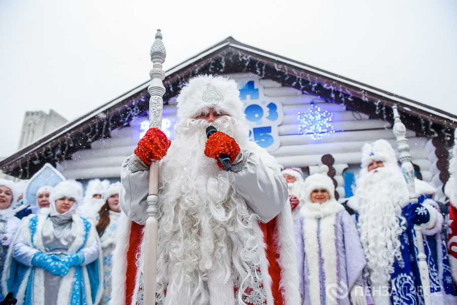 В Пензе высадили сосновую аллею в честь основателя гильдии Дедов Морозов