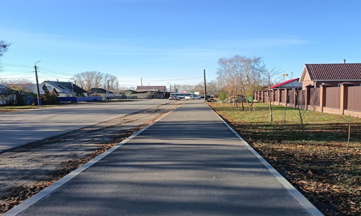 В Сердобске по нацпроекту благоустроили пешеходную зону