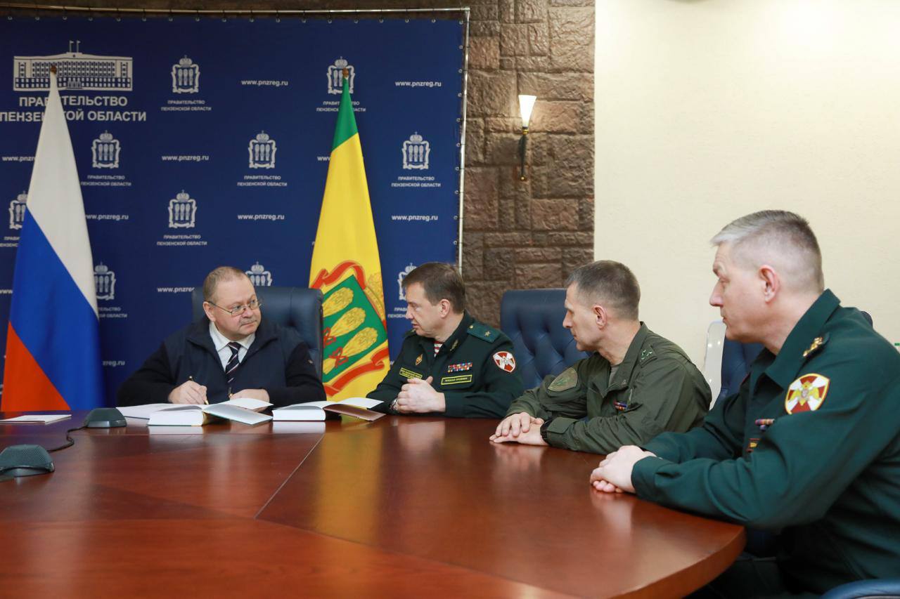 В Пензу прибыл начальник Военной ордена Жукова Академии Росгвардии Андрей Кийко