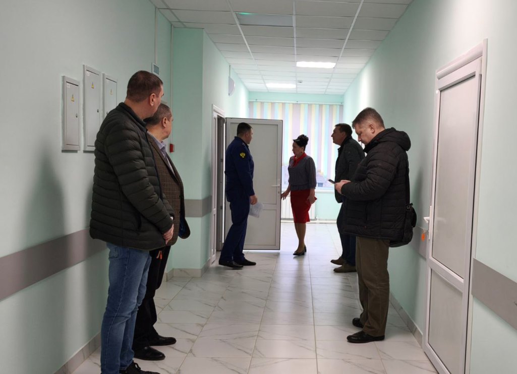 В Башмаковской районной больнице приняли помещения после ремонта