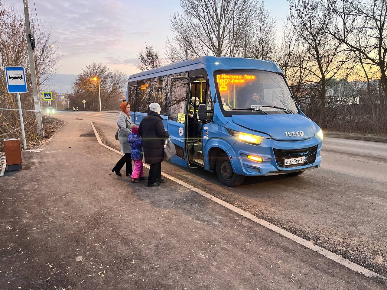 Стали известны сроки запуска в пензенскую Зарю больших автобусов