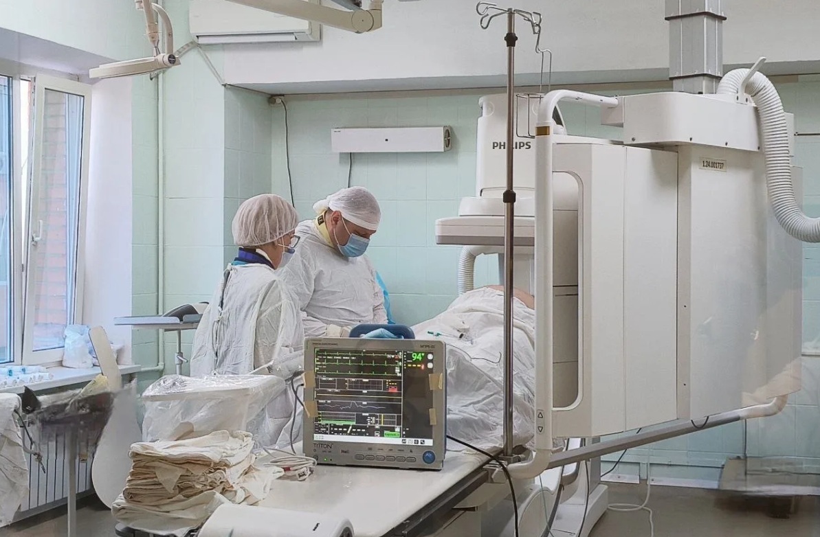 В областной больнице Пензы использовали новый метод лечения острого нарушения мозгового кровообращения