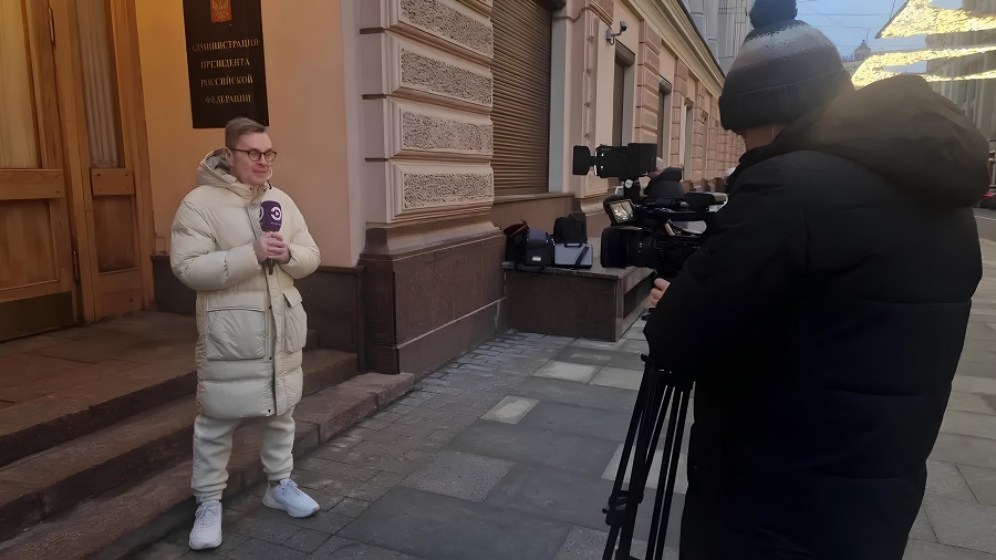 Съемочная группа «Экспресса» примет участие в прямой линии президента РФ Владимира Путина